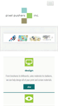 Mobile Screenshot of pixelpushersdesign.com